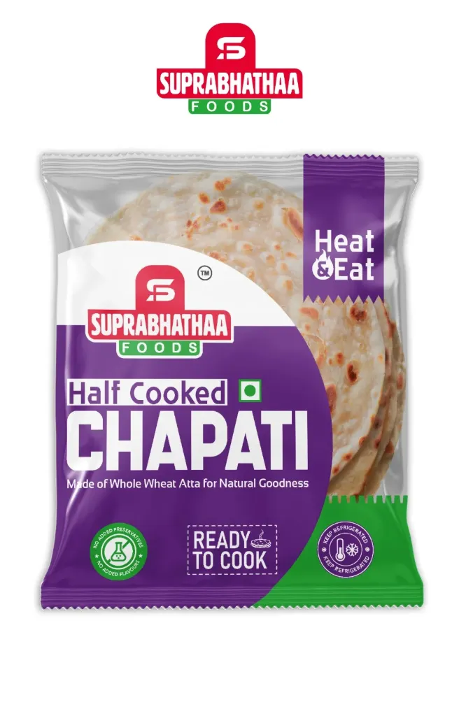 Ready-to-Cook Chapathi – Pack of 10 (Standard)