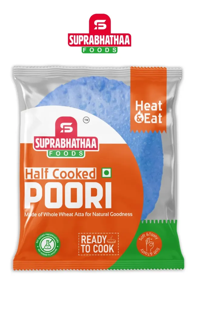 Ready-to-Cook Poori – Pack of 10