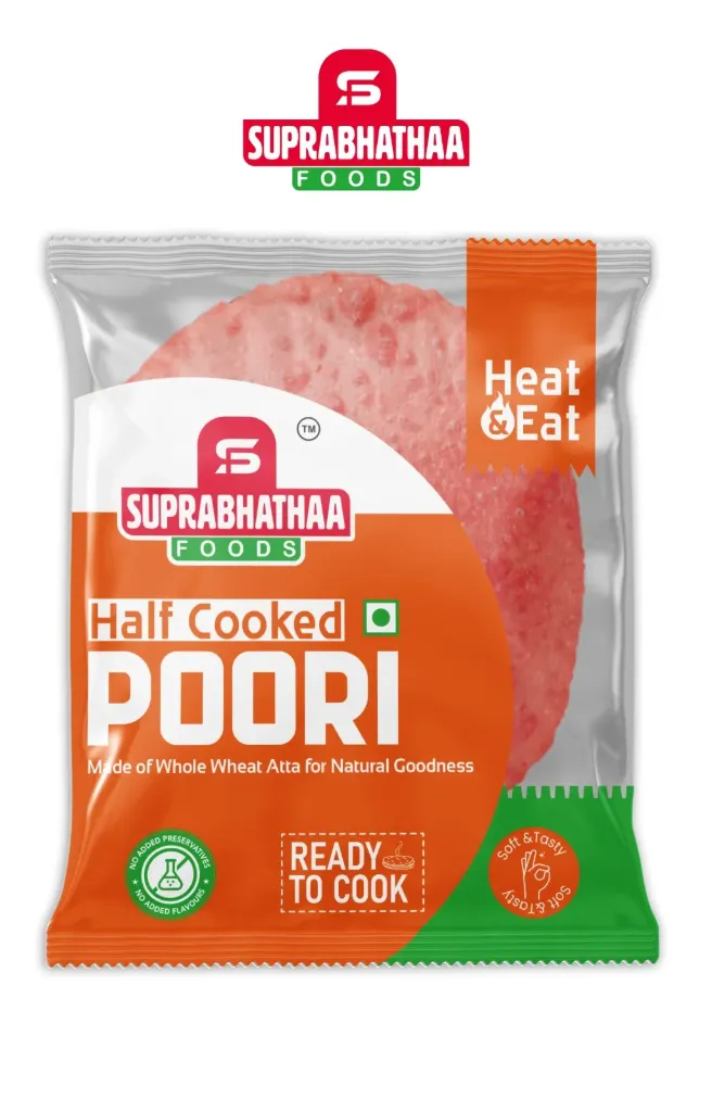 Ready-to-Cook Poori – Pack of 10