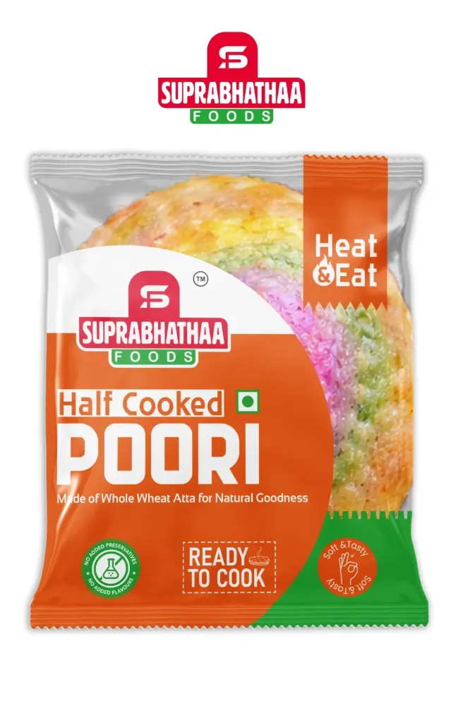 Ready-to-Cook Poori – Pack of 10